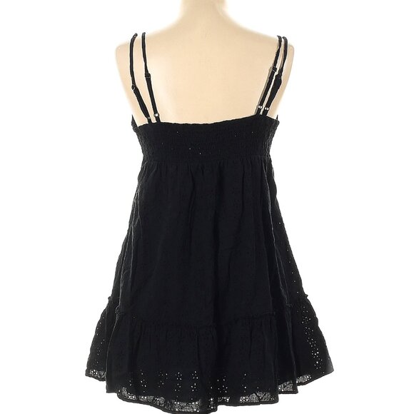 Wild Fable Black Eyelet Dress L - Picture 2 of 5